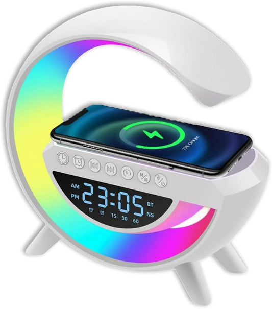 Digital Led Wireless Charger Speaker