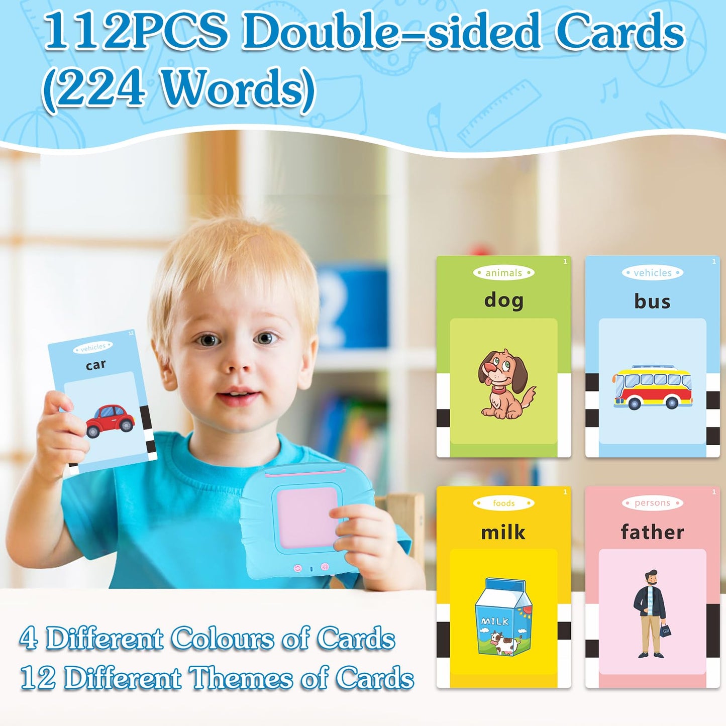 Kids Talking Flash Cards