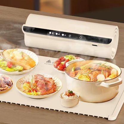 Electric Food Warming Tray with Temperature Control and Timer