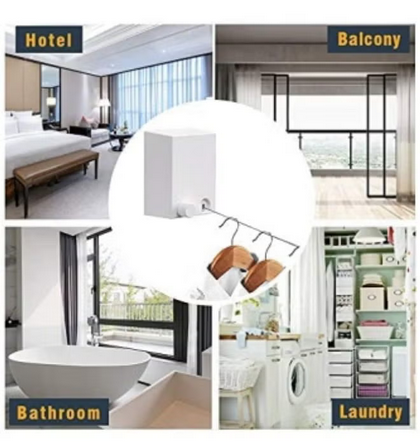 Telescopic Clothesline Clothes Drying Rope