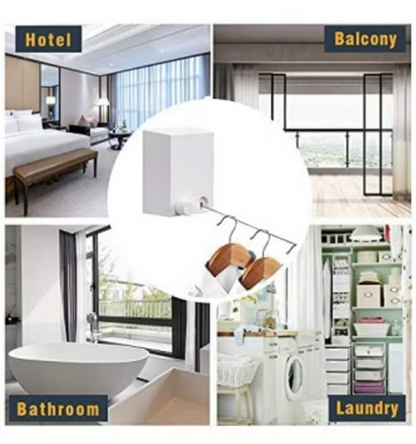 Telescopic Clothesline Clothes Drying Rope