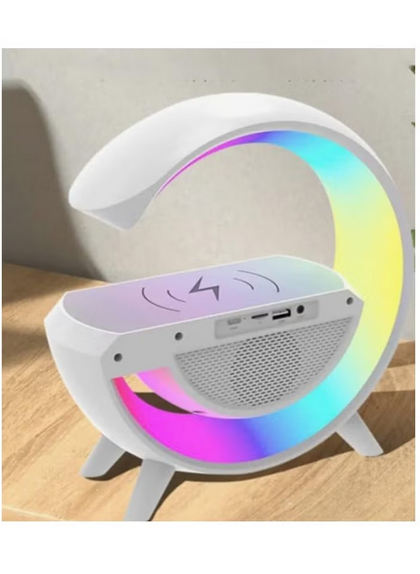 Digital Led Wireless Charger Speaker