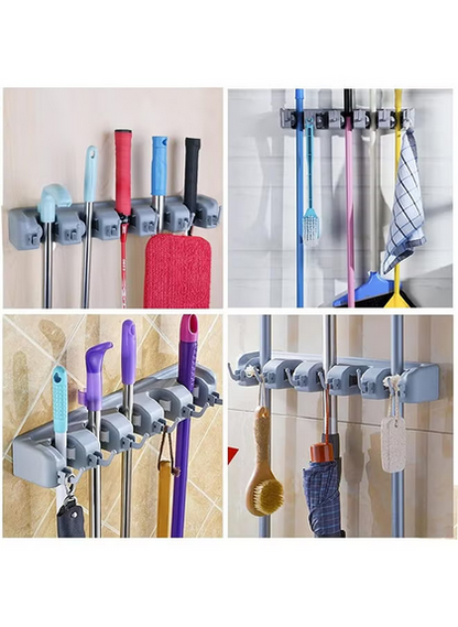 Brooms And Toiletries Organizer, Wall Mounted Organizer